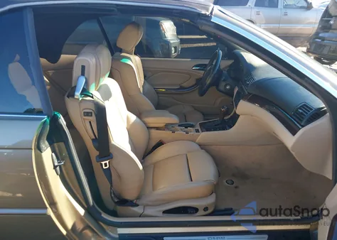 2005 BMW 325Ci из США, поврежденный, VIN WBABW33465PL35346